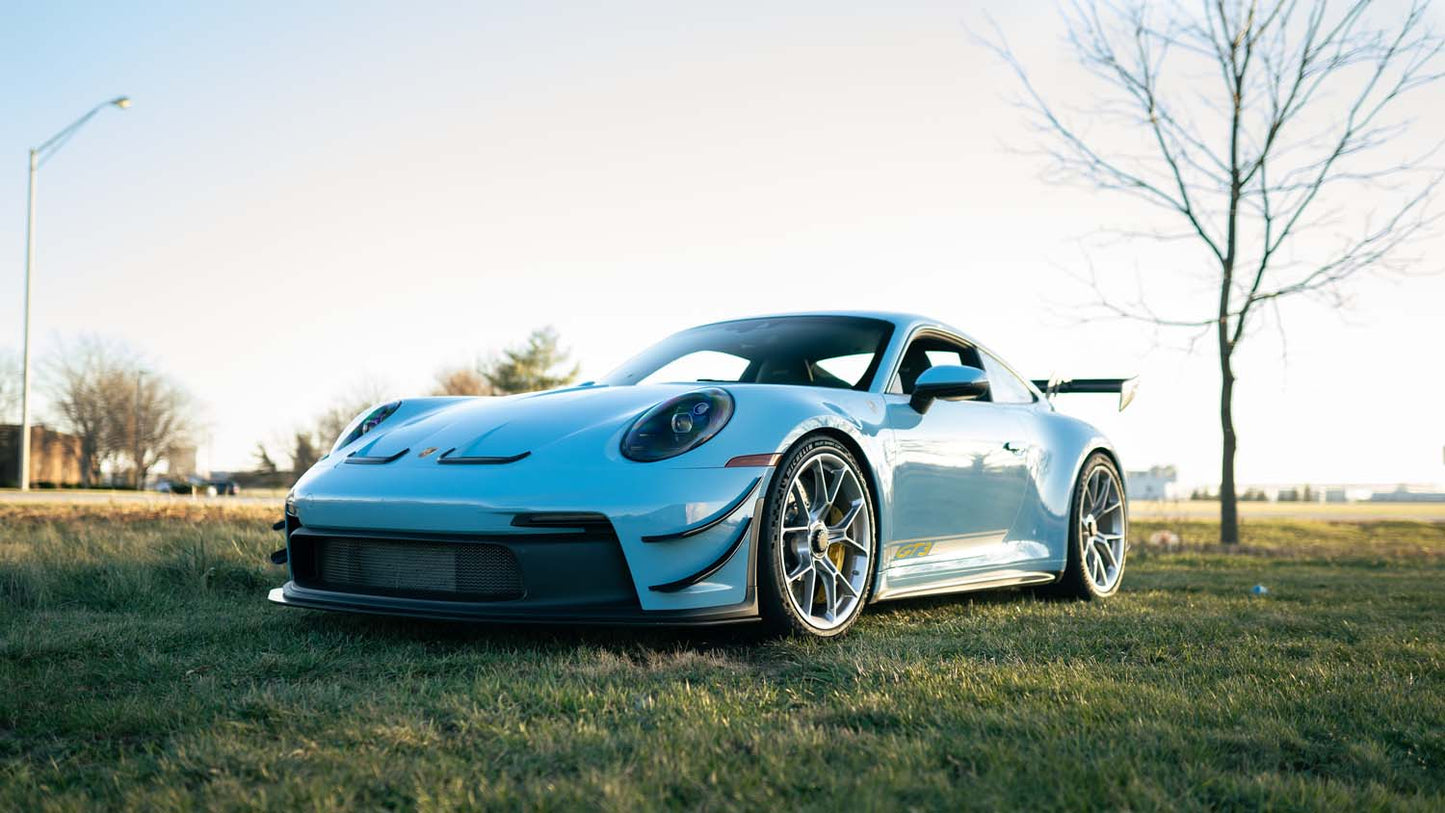 Verus front splitter support tube - Porsche 992 GT3