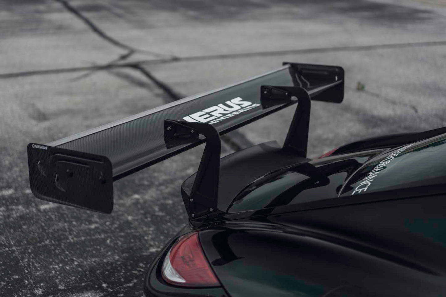 Verus V1X carbon ducktail spoiler - Porsche 987 Cayman