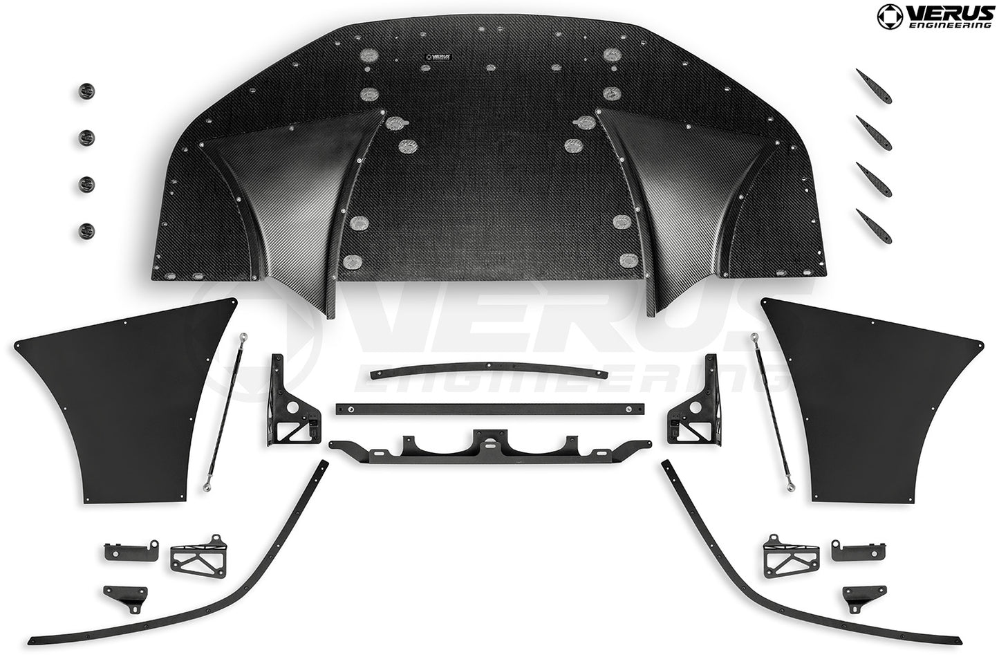 Verus Engineering front splitter kit for Porsche 991.1 GT3 RS