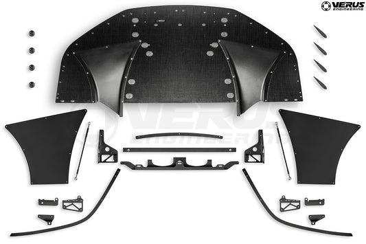 Verus Engineering front splitter kit for Porsche 991.1 GT3 RS