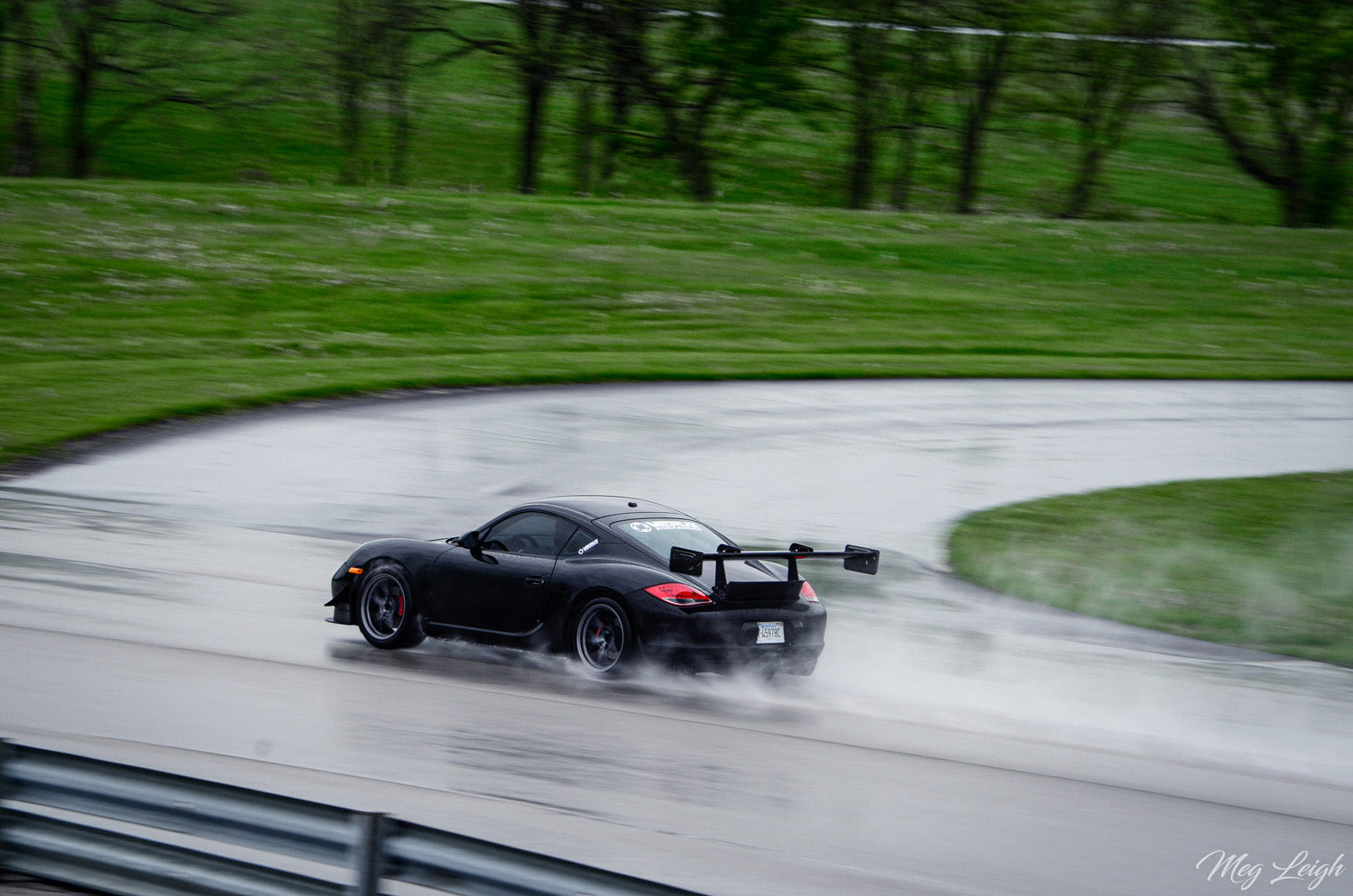 Verus V1X carbon endplate - Porsche 987 Cayman