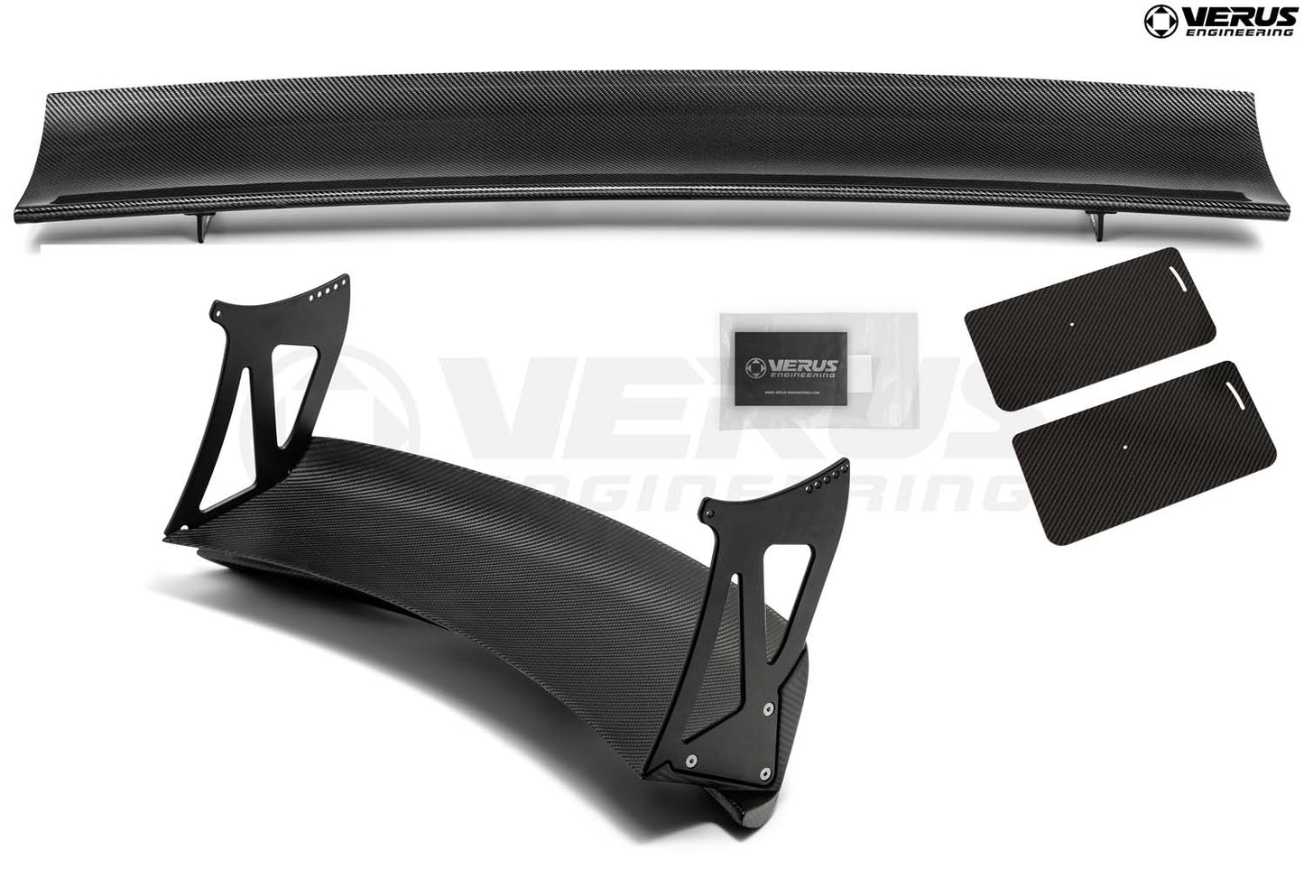 Verus UCW rear wing endplate - Porsche 987 Cayman