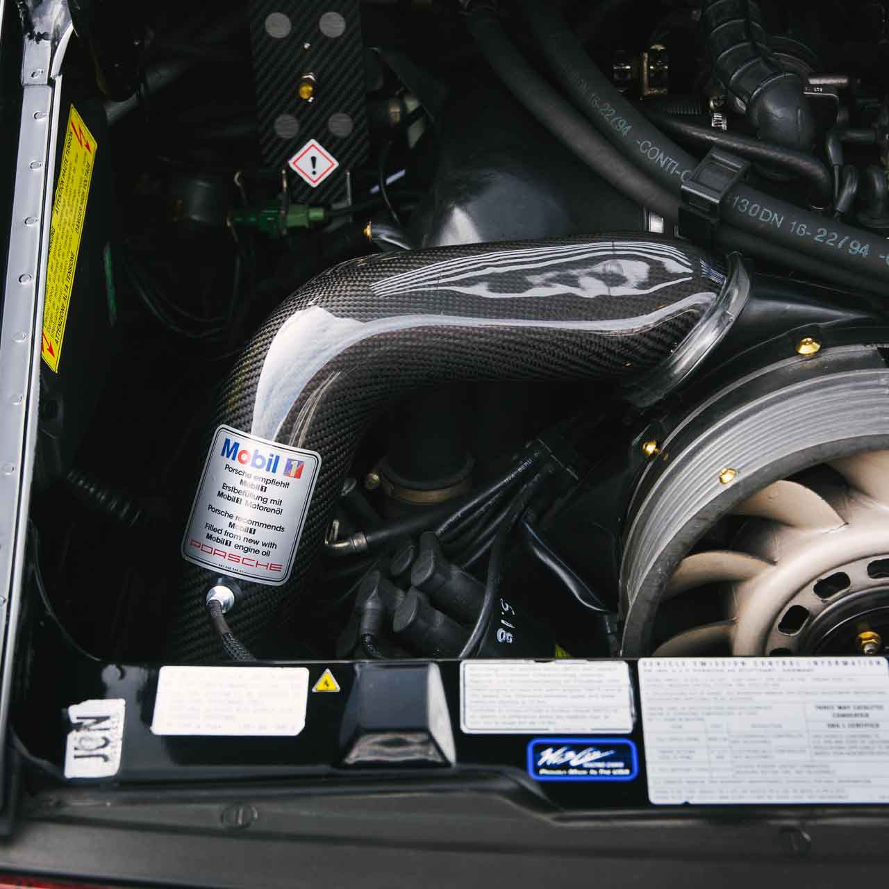 Rennline RS Carbon Fiber Heater Duct - Porsche - SKU# M09