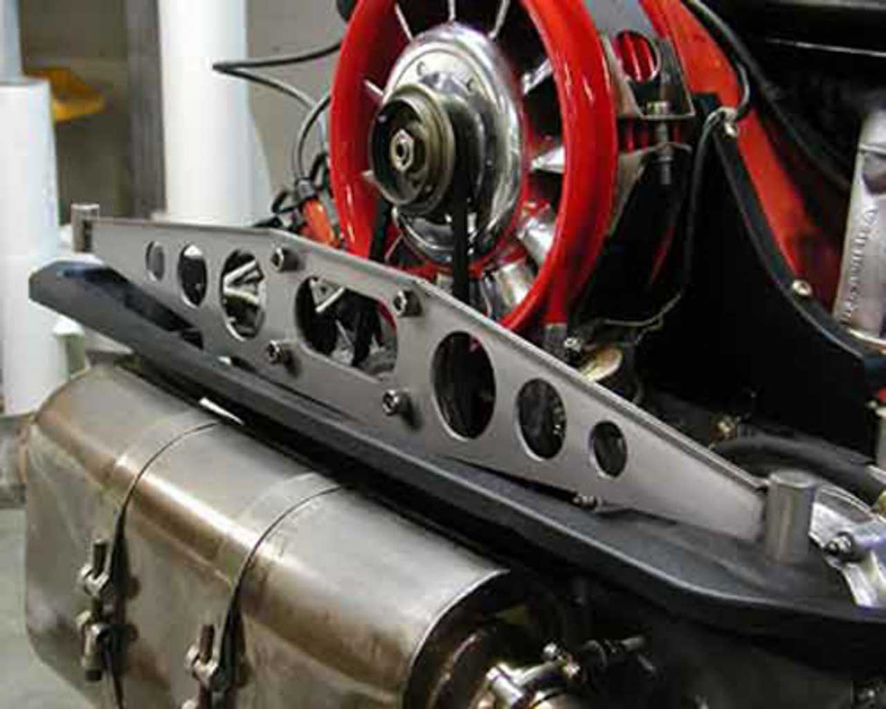 Rennline RSR Style Stainless Steel Engine Carrier - Porsche - SKU# M01-RS