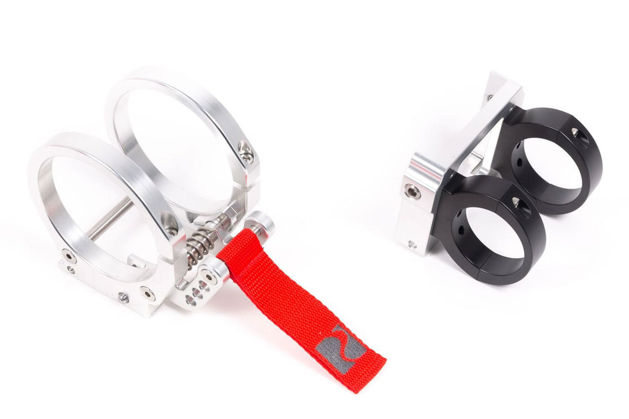 Rennline Extinguisher Quick Disconnect & Roll Bar Mounts - SKU# FE12.23