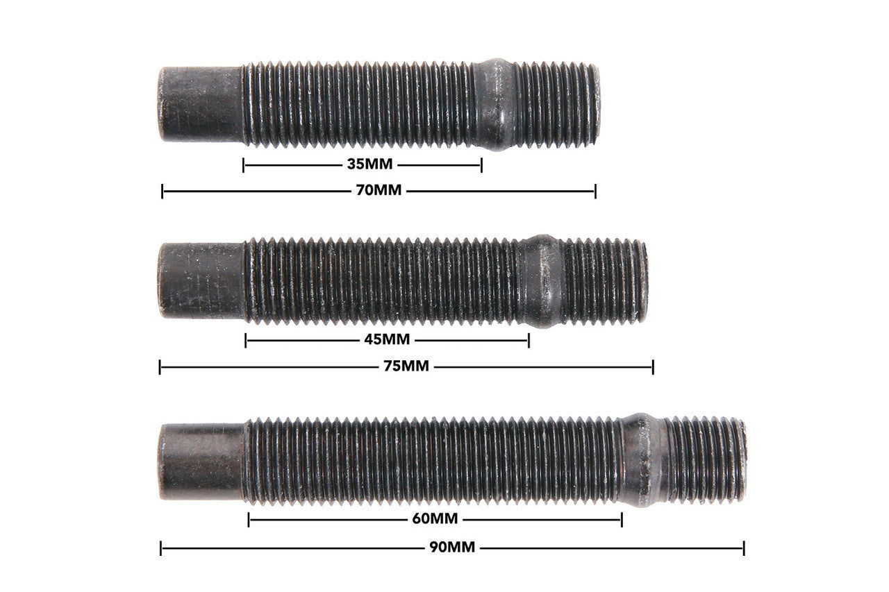 Rennline Titanium Wheel Studs for Porsche & BMW – Lightweight Motorsport Wheel Hardware – Sold Individually